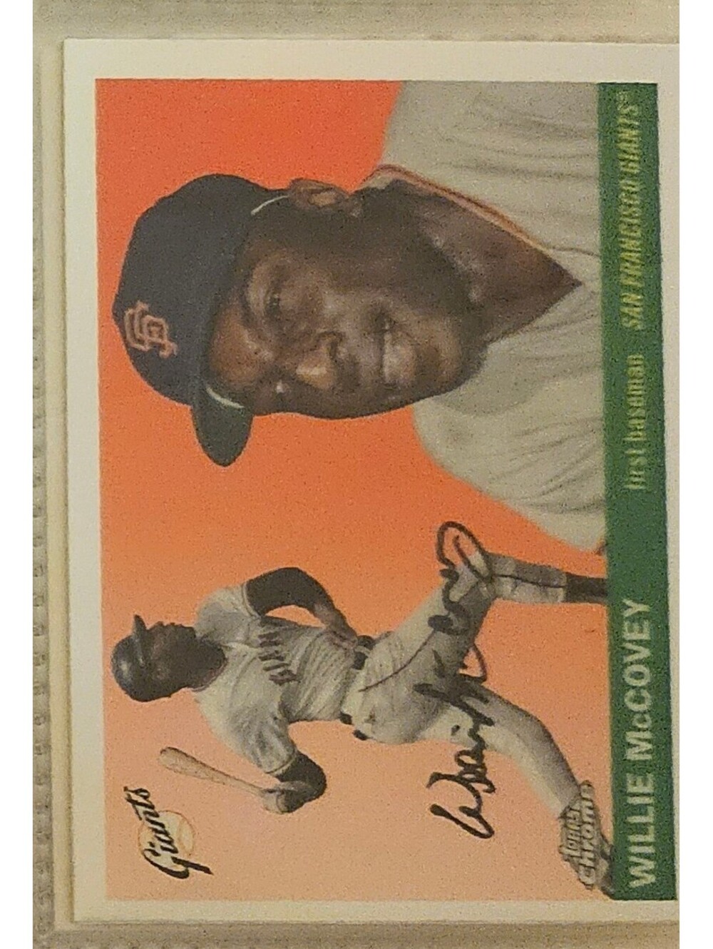 Willie McCovey - HOF - 2025 Topps Chrome Platinum - #424 - San Francisco Giants - Picture 1 of 2